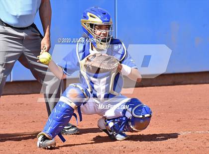 Thumbnail 3 in Clovis vs Damonte Ranch (Kickoff The Season Tournament) photogallery.