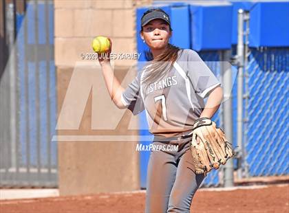 Thumbnail 2 in Clovis vs Damonte Ranch (Kickoff The Season Tournament) photogallery.