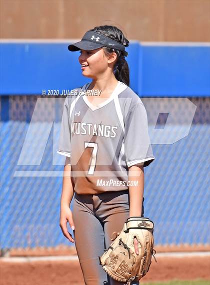 Thumbnail 2 in Clovis vs Damonte Ranch (Kickoff The Season Tournament) photogallery.
