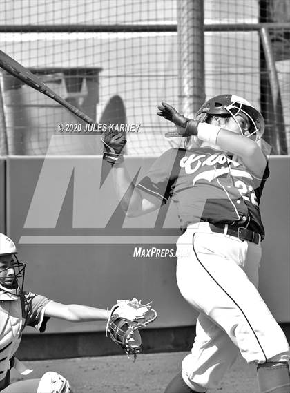Thumbnail 2 in Clovis vs Damonte Ranch (Kickoff The Season Tournament) photogallery.