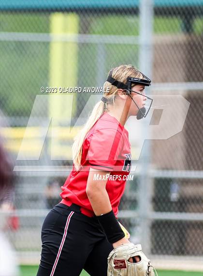 Thumbnail 2 in Horn @ Wylie (UIL 6A Softball Bi-District) photogallery.
