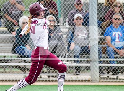 Thumbnail 3 in Horn @ Wylie (UIL 6A Softball Bi-District) photogallery.