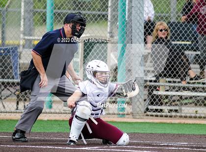 Thumbnail 2 in Horn @ Wylie (UIL 6A Softball Bi-District) photogallery.