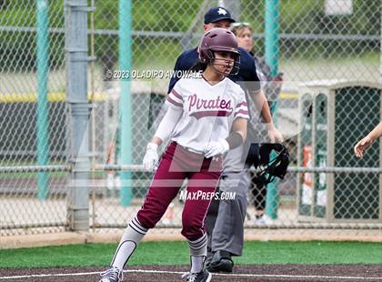 Thumbnail 3 in Horn @ Wylie (UIL 6A Softball Bi-District) photogallery.