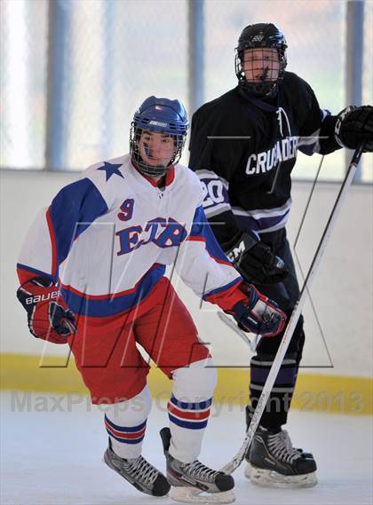 Thumbnail 2 in Eastchester/Tuckahoe/Bronxville vs. Monroe-Woodbury (Tiger Tournament) photogallery.