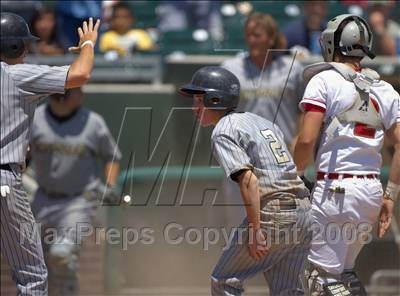 Thumbnail 2 in Buhach Colony vs. Jesuit (CIF SJS D1 Final - Game 2) photogallery.