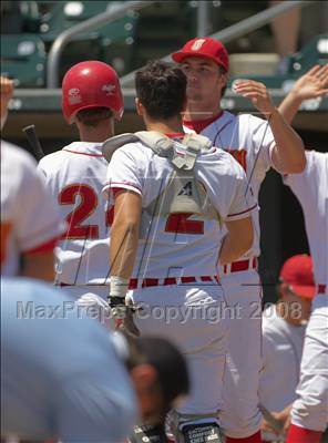 Thumbnail 3 in Buhach Colony vs. Jesuit (CIF SJS D1 Final - Game 2) photogallery.