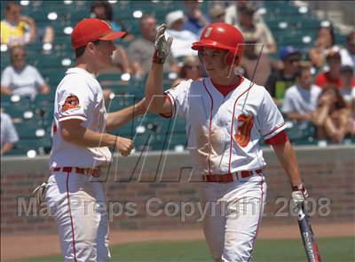 Thumbnail 3 in Buhach Colony vs. Jesuit (CIF SJS D1 Final - Game 2) photogallery.