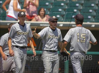 Thumbnail 3 in Buhach Colony vs. Jesuit (CIF SJS D1 Final - Game 2) photogallery.