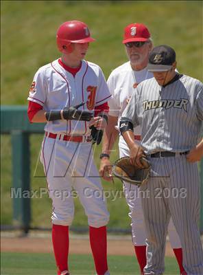 Thumbnail 3 in Buhach Colony vs. Jesuit (CIF SJS D1 Final - Game 2) photogallery.