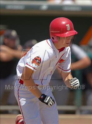 Thumbnail 3 in Buhach Colony vs. Jesuit (CIF SJS D1 Final - Game 2) photogallery.