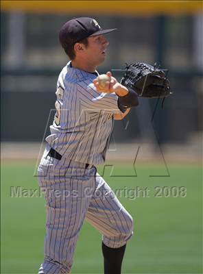 Thumbnail 2 in Buhach Colony vs. Jesuit (CIF SJS D1 Final - Game 2) photogallery.