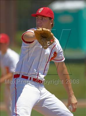 Thumbnail 2 in Buhach Colony vs. Jesuit (CIF SJS D1 Final - Game 2) photogallery.