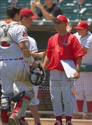 Thumbnail 1 in Buhach Colony vs. Jesuit (CIF SJS D1 Final - Game 2) photogallery.