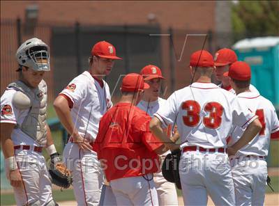Thumbnail 2 in Buhach Colony vs. Jesuit (CIF SJS D1 Final - Game 2) photogallery.