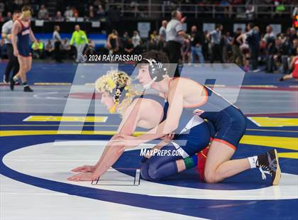 Thumbnail 2 in NYSPHSA Wrestling Championships - Round 2 101 lbs - 152 lbs photogallery.