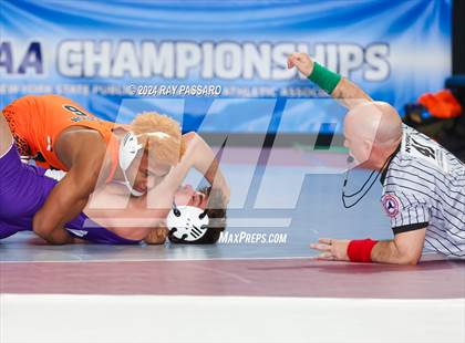 Thumbnail 1 in NYSPHSA Wrestling Championships - Round 2 101 lbs - 152 lbs photogallery.