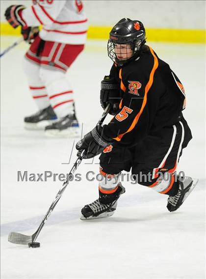 Thumbnail 2 in Ridgefield vs. Fairfield Prep (CIAC Division 1 Quarterfinal) photogallery.