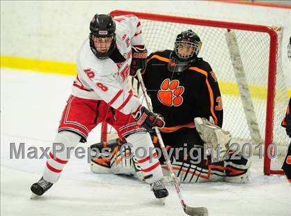 Thumbnail 1 in Ridgefield vs. Fairfield Prep (CIAC Division 1 Quarterfinal) photogallery.