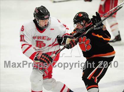 Thumbnail 3 in Ridgefield vs. Fairfield Prep (CIAC Division 1 Quarterfinal) photogallery.