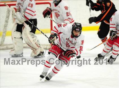 Thumbnail 2 in Ridgefield vs. Fairfield Prep (CIAC Division 1 Quarterfinal) photogallery.