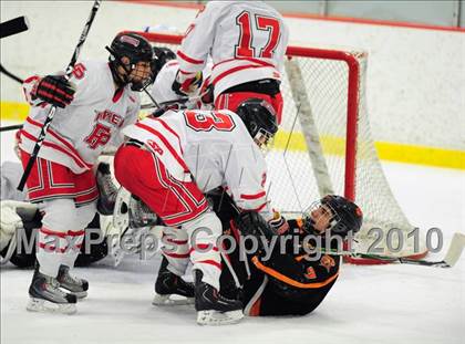 Thumbnail 1 in Ridgefield vs. Fairfield Prep (CIAC Division 1 Quarterfinal) photogallery.