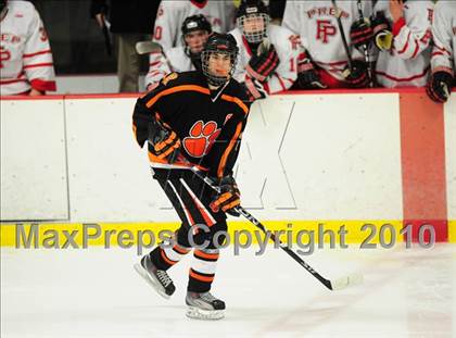 Thumbnail 2 in Ridgefield vs. Fairfield Prep (CIAC Division 1 Quarterfinal) photogallery.