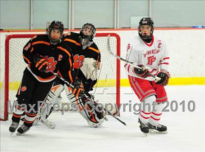 Thumbnail 2 in Ridgefield vs. Fairfield Prep (CIAC Division 1 Quarterfinal) photogallery.