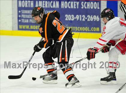 Thumbnail 3 in Ridgefield vs. Fairfield Prep (CIAC Division 1 Quarterfinal) photogallery.