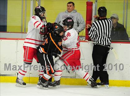 Thumbnail 2 in Ridgefield vs. Fairfield Prep (CIAC Division 1 Quarterfinal) photogallery.