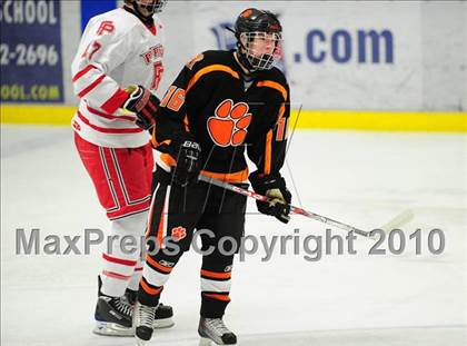 Thumbnail 2 in Ridgefield vs. Fairfield Prep (CIAC Division 1 Quarterfinal) photogallery.
