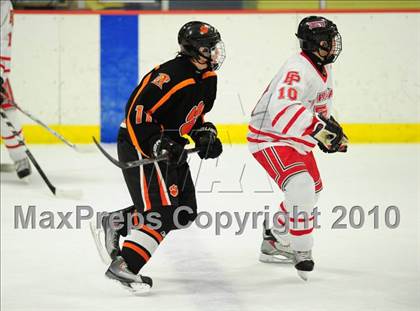 Thumbnail 2 in Ridgefield vs. Fairfield Prep (CIAC Division 1 Quarterfinal) photogallery.