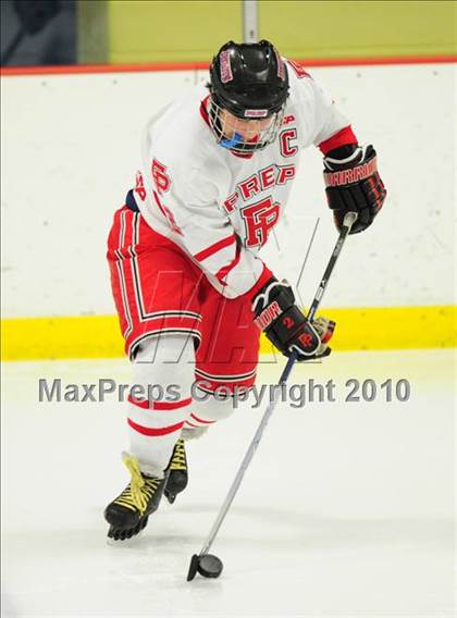 Thumbnail 3 in Ridgefield vs. Fairfield Prep (CIAC Division 1 Quarterfinal) photogallery.
