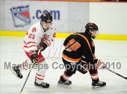 Thumbnail 2 in Ridgefield vs. Fairfield Prep (CIAC Division 1 Quarterfinal) photogallery.