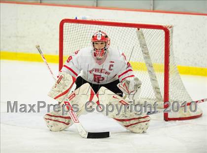 Thumbnail 2 in Ridgefield vs. Fairfield Prep (CIAC Division 1 Quarterfinal) photogallery.