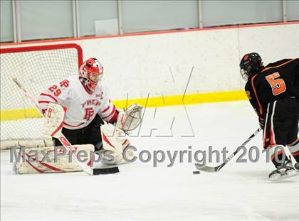 Thumbnail 1 in Ridgefield vs. Fairfield Prep (CIAC Division 1 Quarterfinal) photogallery.