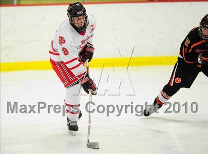 Thumbnail 2 in Ridgefield vs. Fairfield Prep (CIAC Division 1 Quarterfinal) photogallery.