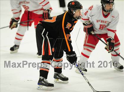 Thumbnail 2 in Ridgefield vs. Fairfield Prep (CIAC Division 1 Quarterfinal) photogallery.
