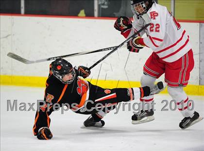 Thumbnail 2 in Ridgefield vs. Fairfield Prep (CIAC Division 1 Quarterfinal) photogallery.