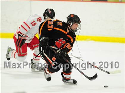 Thumbnail 3 in Ridgefield vs. Fairfield Prep (CIAC Division 1 Quarterfinal) photogallery.