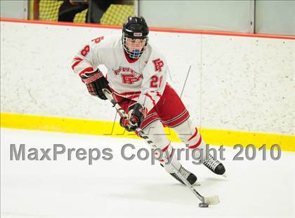 Thumbnail 2 in Ridgefield vs. Fairfield Prep (CIAC Division 1 Quarterfinal) photogallery.