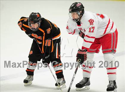 Thumbnail 1 in Ridgefield vs. Fairfield Prep (CIAC Division 1 Quarterfinal) photogallery.