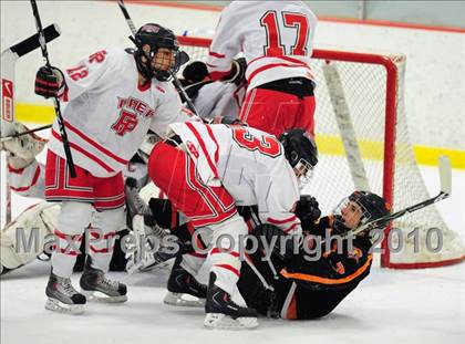 Thumbnail 3 in Ridgefield vs. Fairfield Prep (CIAC Division 1 Quarterfinal) photogallery.