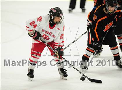 Thumbnail 2 in Ridgefield vs. Fairfield Prep (CIAC Division 1 Quarterfinal) photogallery.