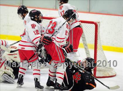 Thumbnail 2 in Ridgefield vs. Fairfield Prep (CIAC Division 1 Quarterfinal) photogallery.