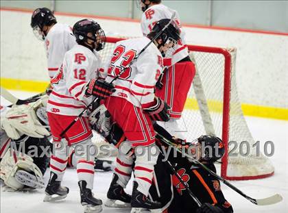 Thumbnail 3 in Ridgefield vs. Fairfield Prep (CIAC Division 1 Quarterfinal) photogallery.