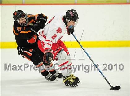Thumbnail 1 in Ridgefield vs. Fairfield Prep (CIAC Division 1 Quarterfinal) photogallery.