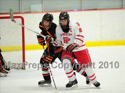Thumbnail 2 in Ridgefield vs. Fairfield Prep (CIAC Division 1 Quarterfinal) photogallery.