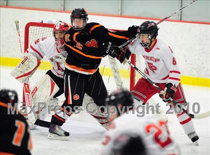 Thumbnail 2 in Ridgefield vs. Fairfield Prep (CIAC Division 1 Quarterfinal) photogallery.