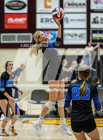 Thumbnail 3 in Lone Peak vs. Fremont (5A/6A Volleyball Challenge) photogallery.